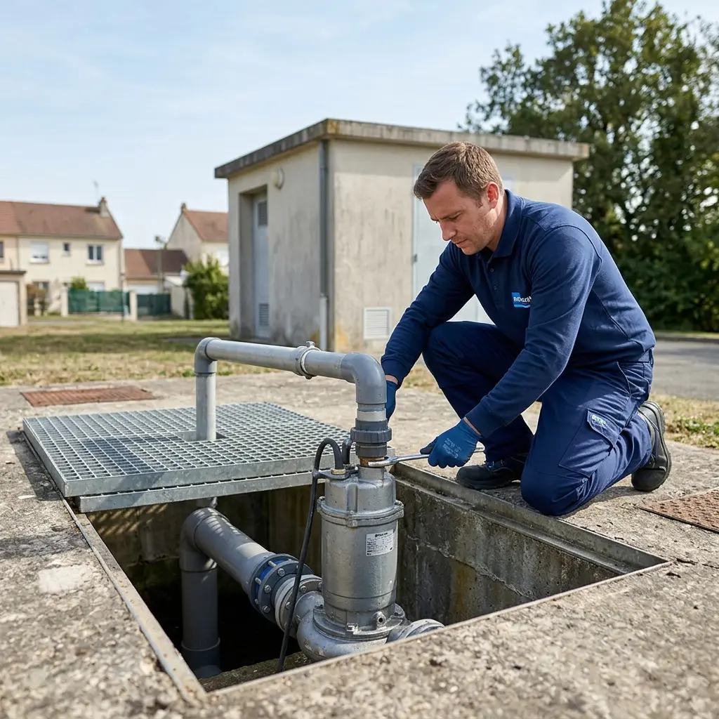 Pompe de relevage eaux usées Limay (78520)