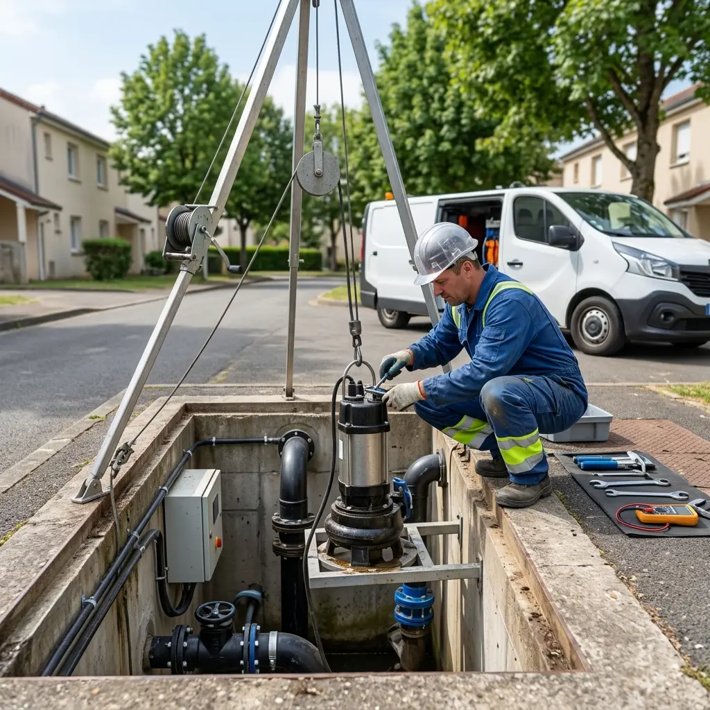 Simplicité et efficacité pour la pompe de relevage à Beynes et votre tranquillité