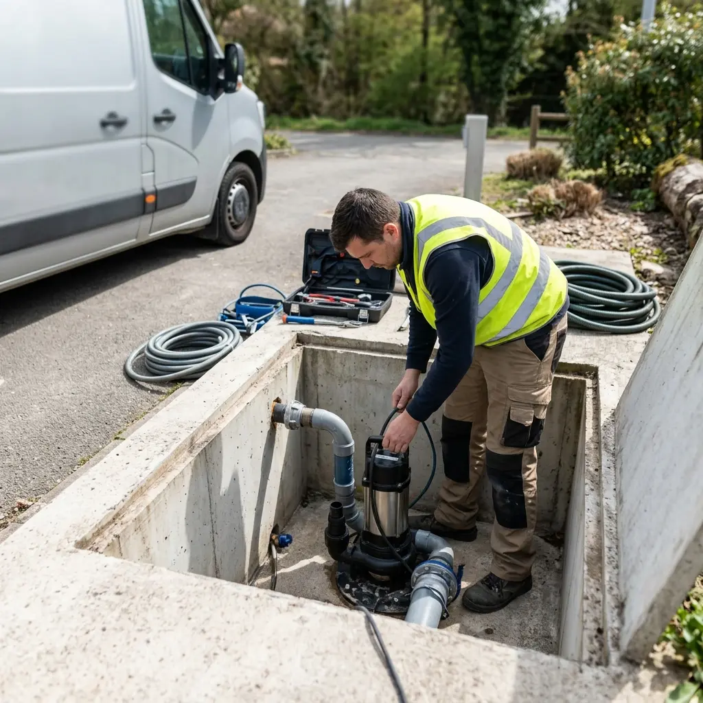 Pompe de relevage eaux usées Beynes (78650)