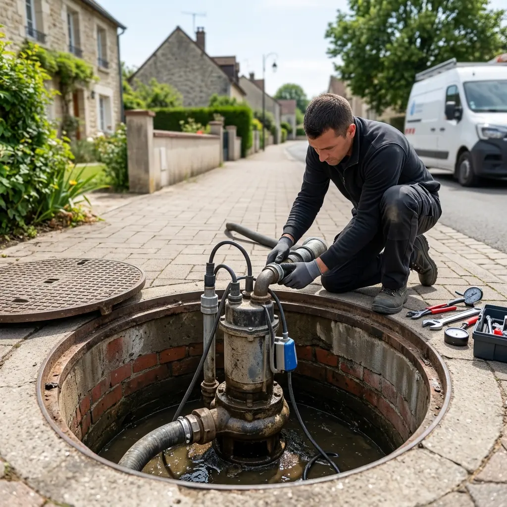 Pompe de relevage eaux usées Saint-Arnoult-en-Yvelines (78730)