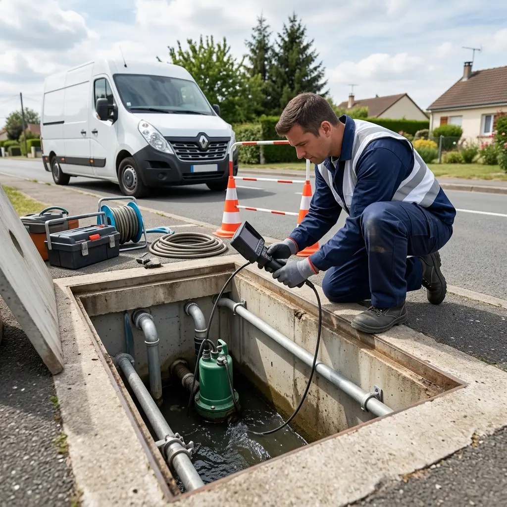 Pompe de relevage eaux usées Ecquevilly (78920)