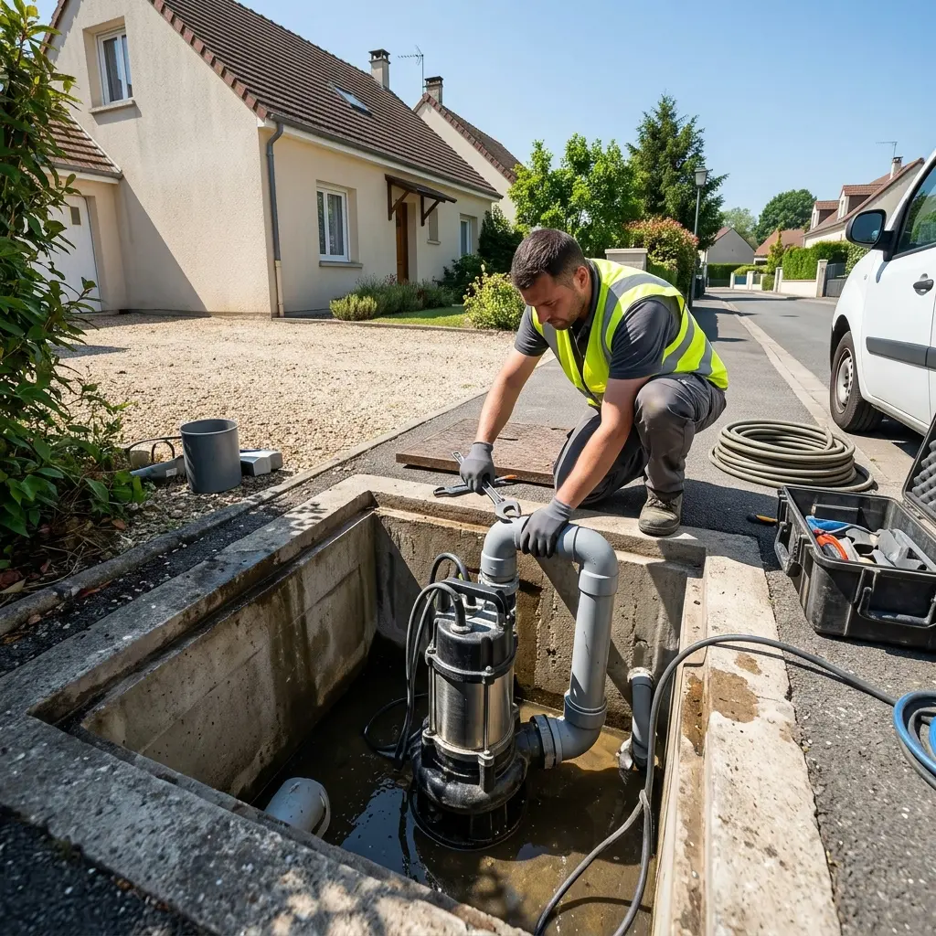 Comment se déroule l'intervention à La Queue-les-Yvelines ?
