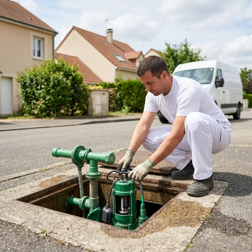 Pompe de relevage eaux usées Élancourt (78990)