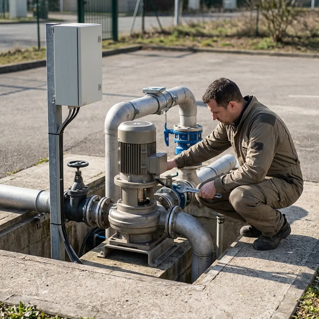 Pompe de relevage eaux usées Lisses (91090)