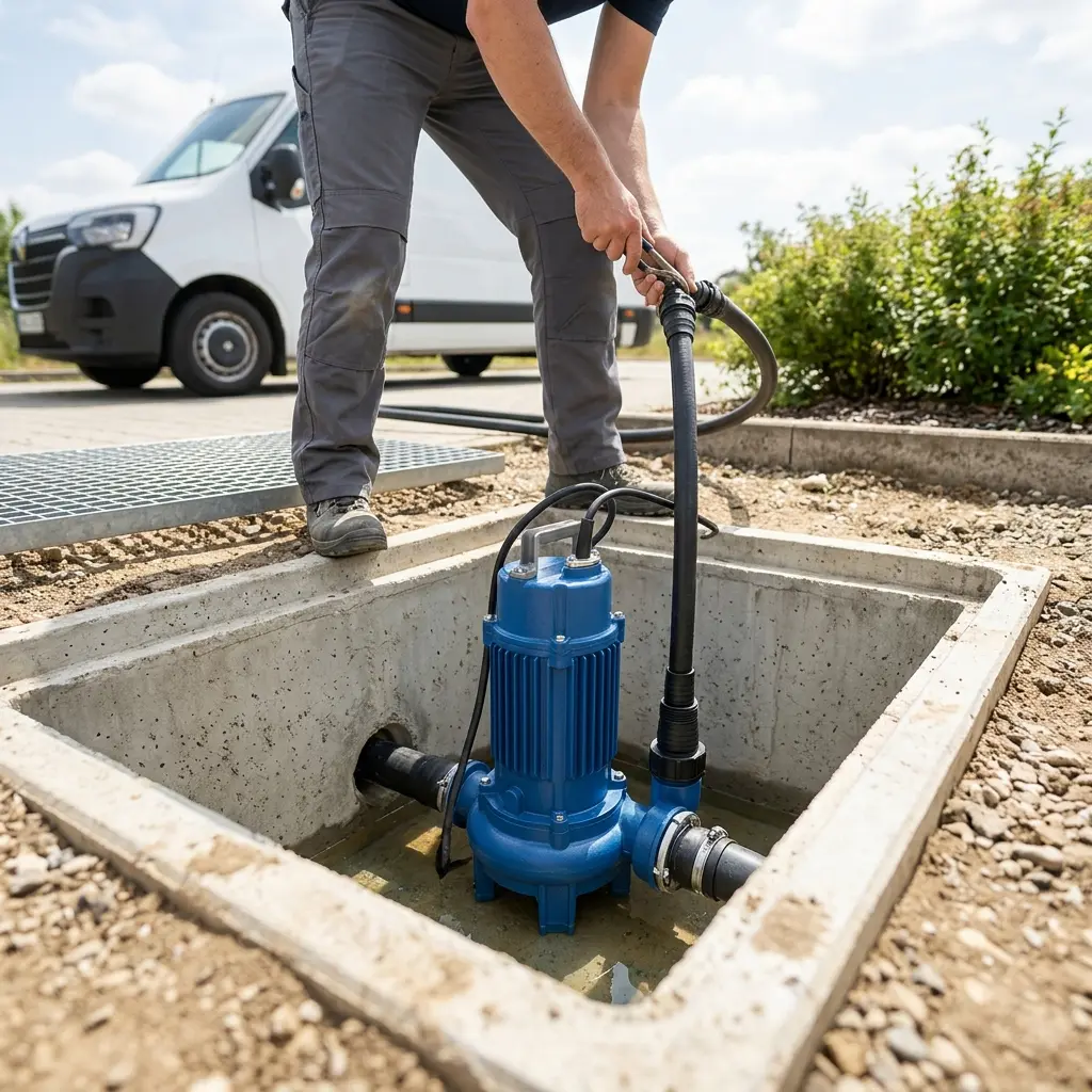 Pompe de relevage eaux usées Corbeil-Essonnes (91100)