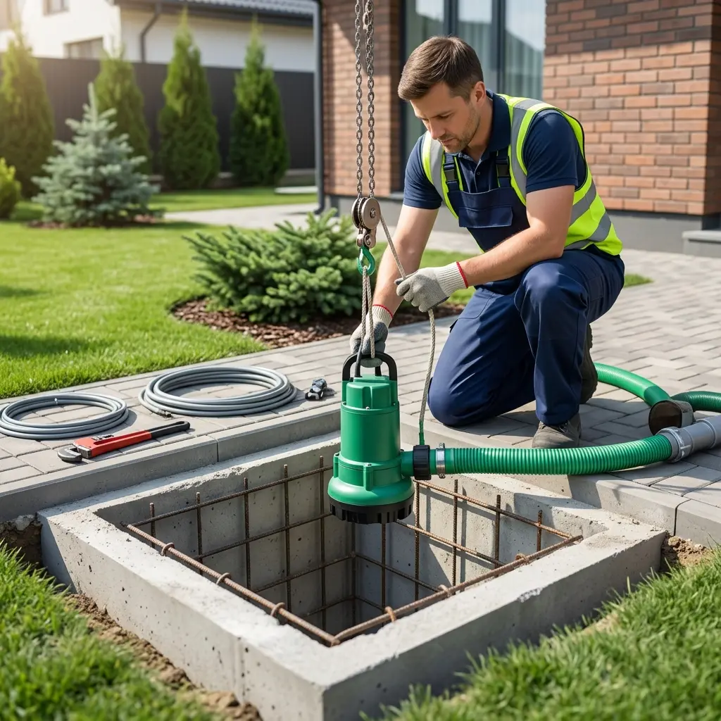 Pompe de relevage eaux usées Villabé (91100)