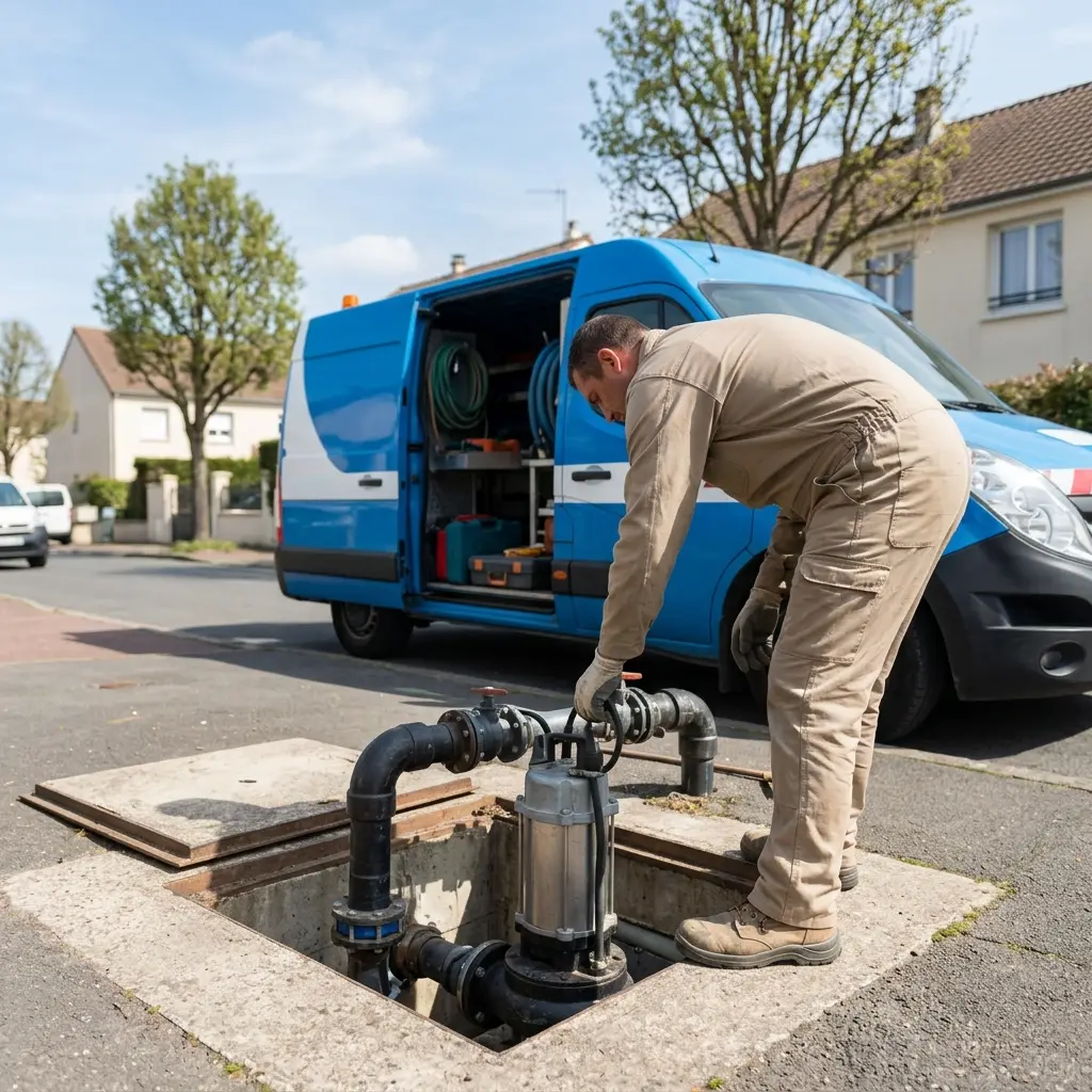 Pompe de relevage eaux usées Draveil (91210)