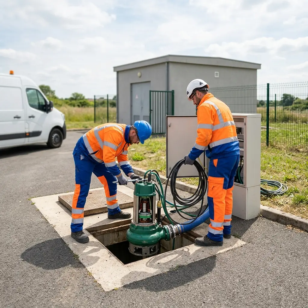 Bons réflexes à Brétigny-sur-Orge pour la pompe de relevage