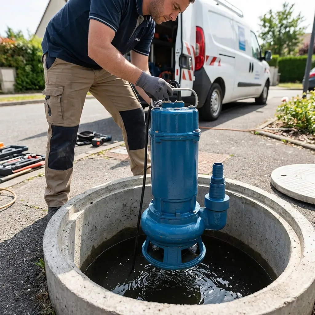 Pompe de relevage eaux usées Le Plessis-Pâté (91220)