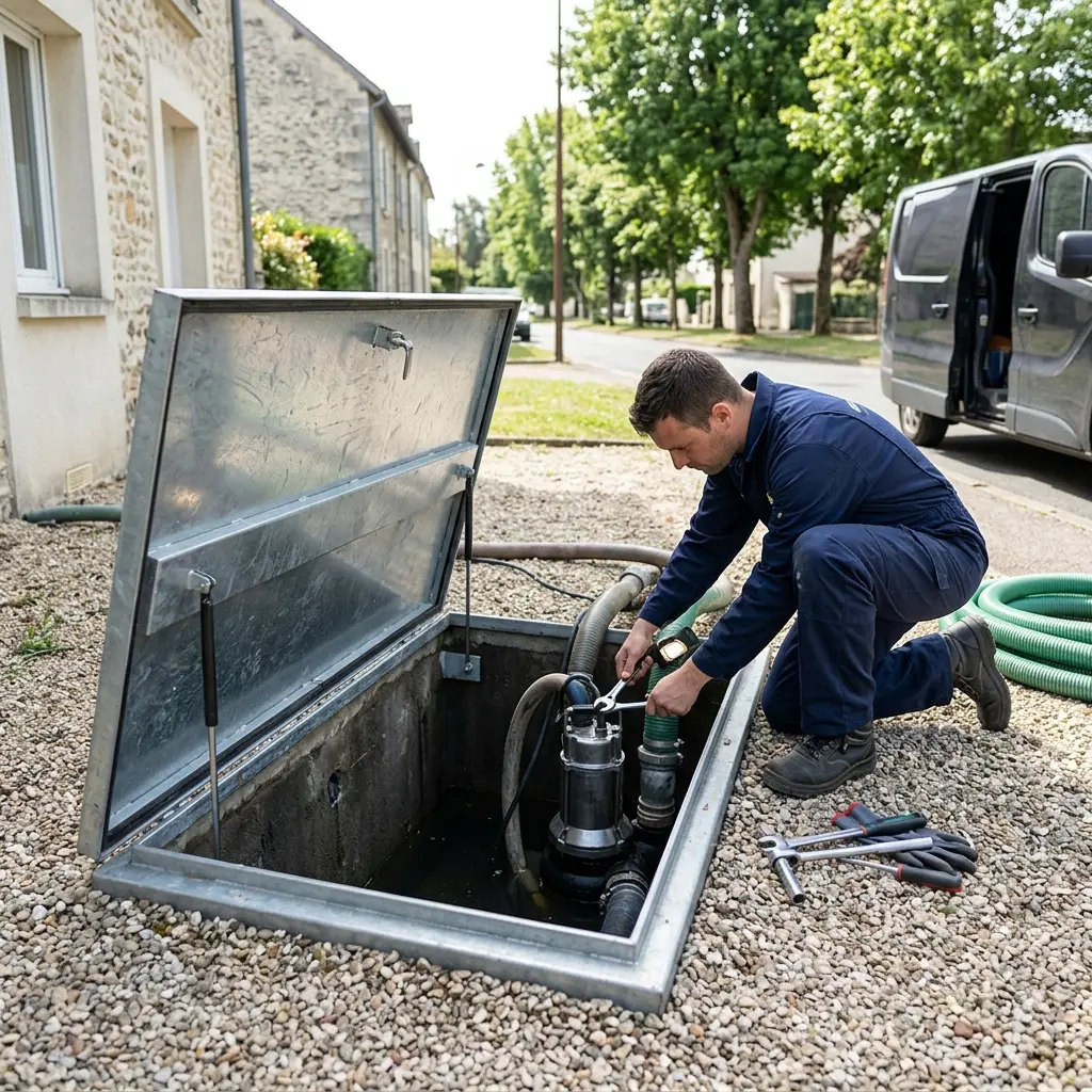 Pompe de relevage eaux usées Saint-Pierre-du-Perray (91280)
