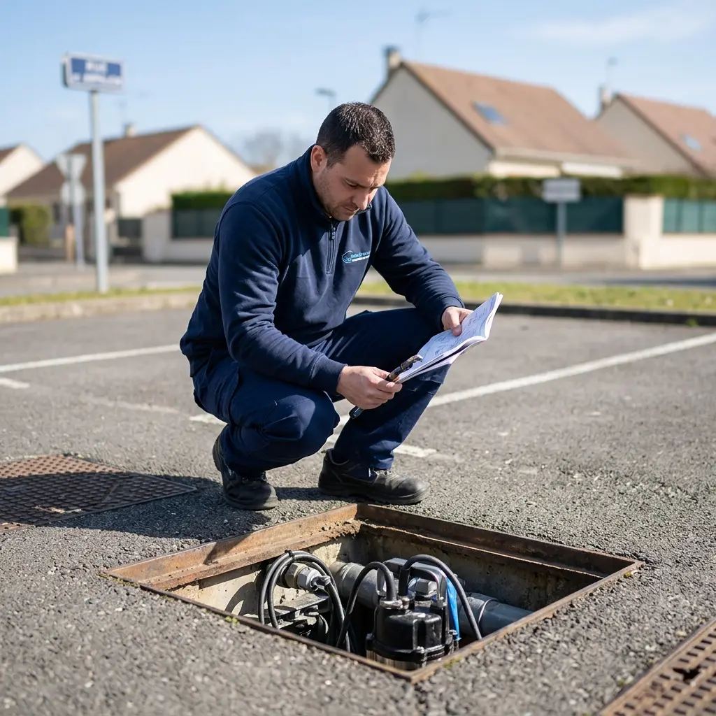 Notre méthode d’intervention sur les pompes de relevage à Arpajon