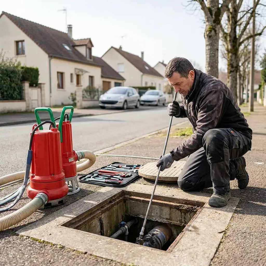 Comment se déroule l’intervention de pompe à Arpajon ?