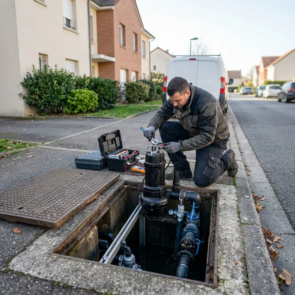 Pompe de relevage eaux usées Arpajon (91290)