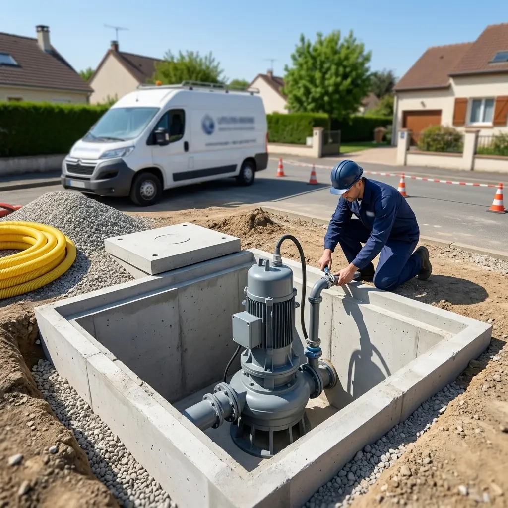 Ce que vous gagnez en confiant votre pompe de relevage à Linas