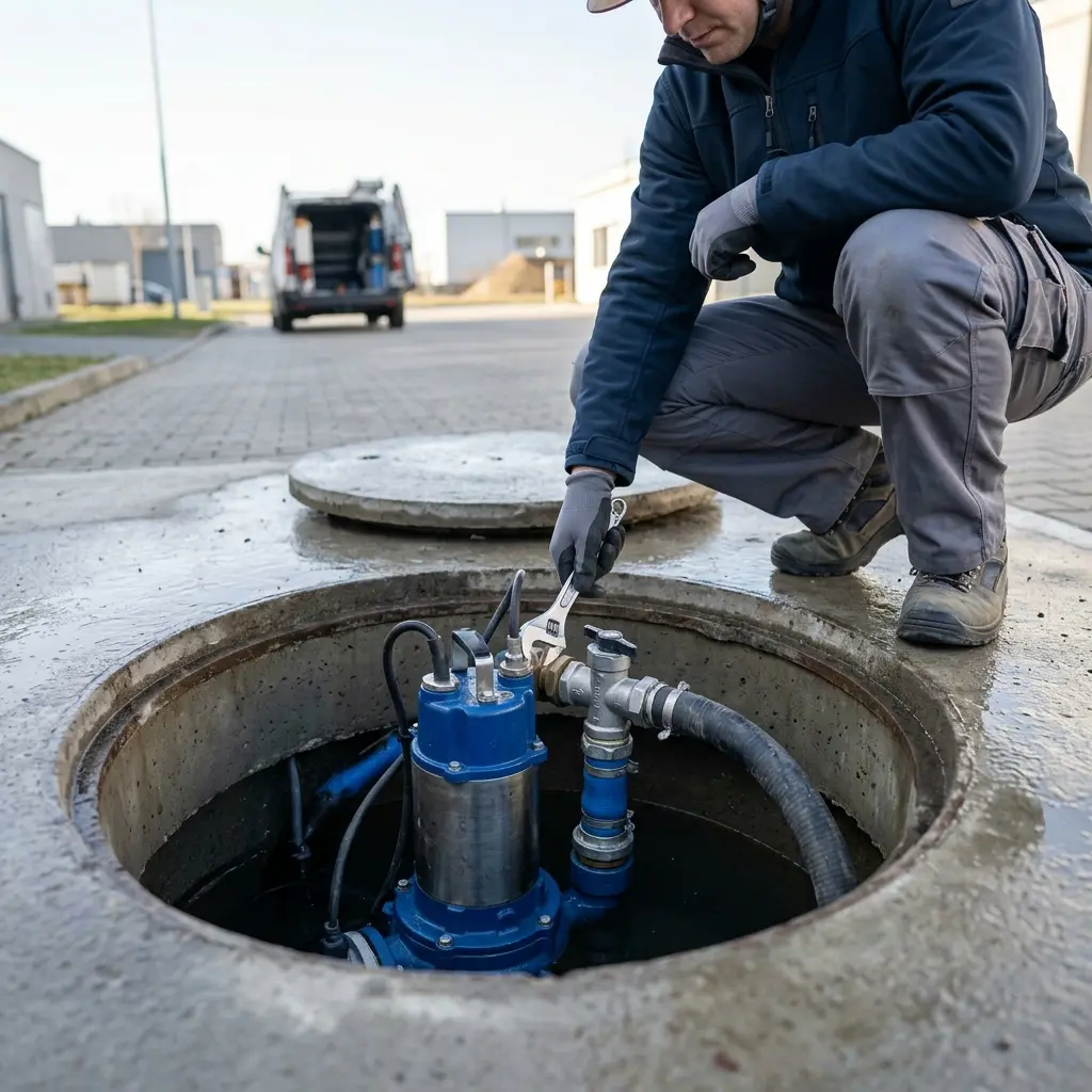 Pompe de relevage eaux usées Dourdan (91410)