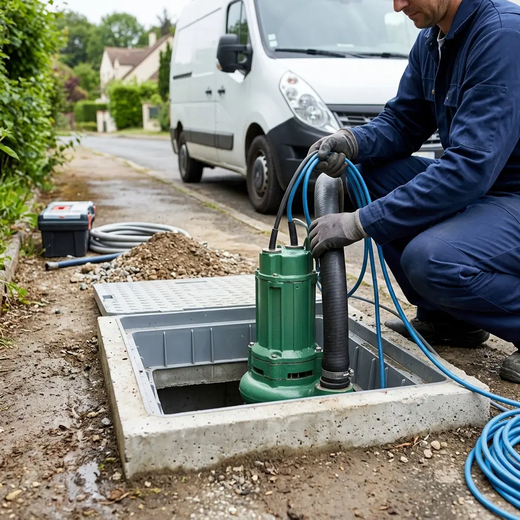 Pompe de relevage eaux usées Marcoussis (91460)