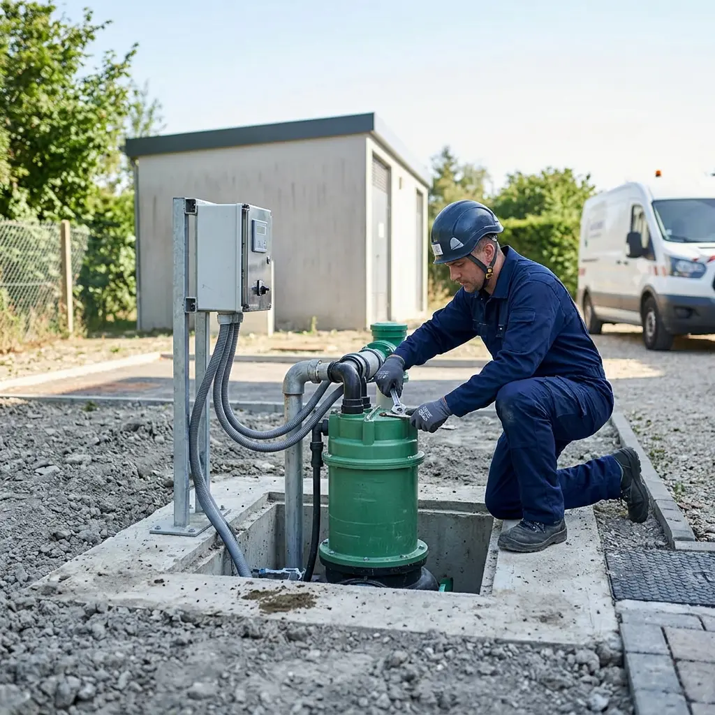 Pompe de relevage eaux usées Forges-les-Bains (91470)