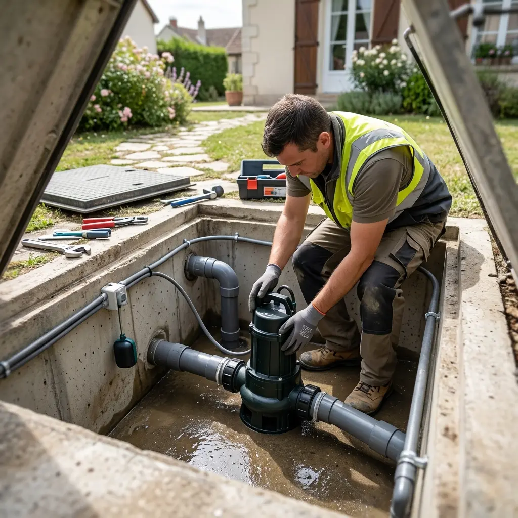 Votre expert pompe de relevage eaux usées à Milly-la-Forêt