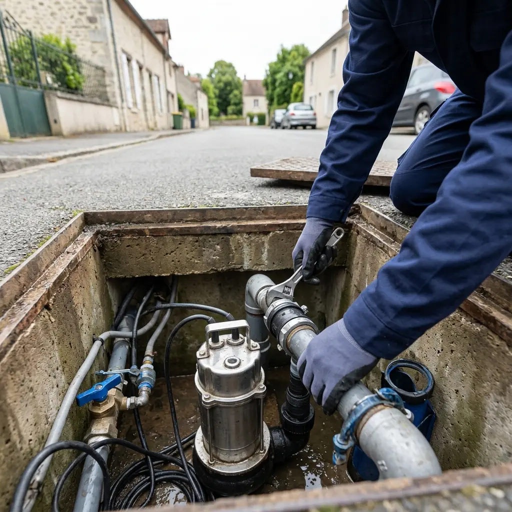 Une tranquillité assurée grâce à une pompe de relevage fiable