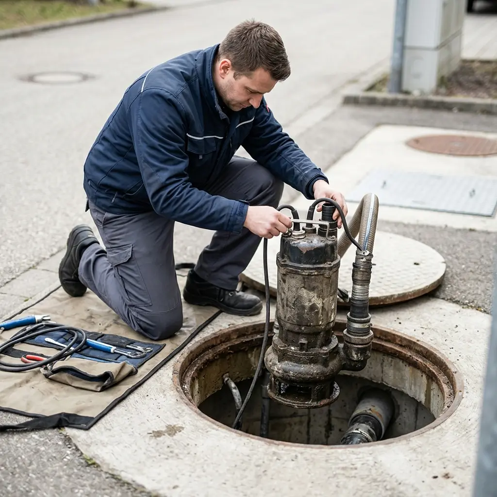 Pompe de relevage eaux usées Bouray-sur-Juine (91850)