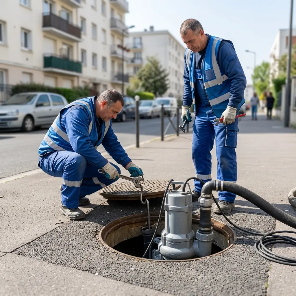 Pompe de relevage eaux usées Montrouge (92120)