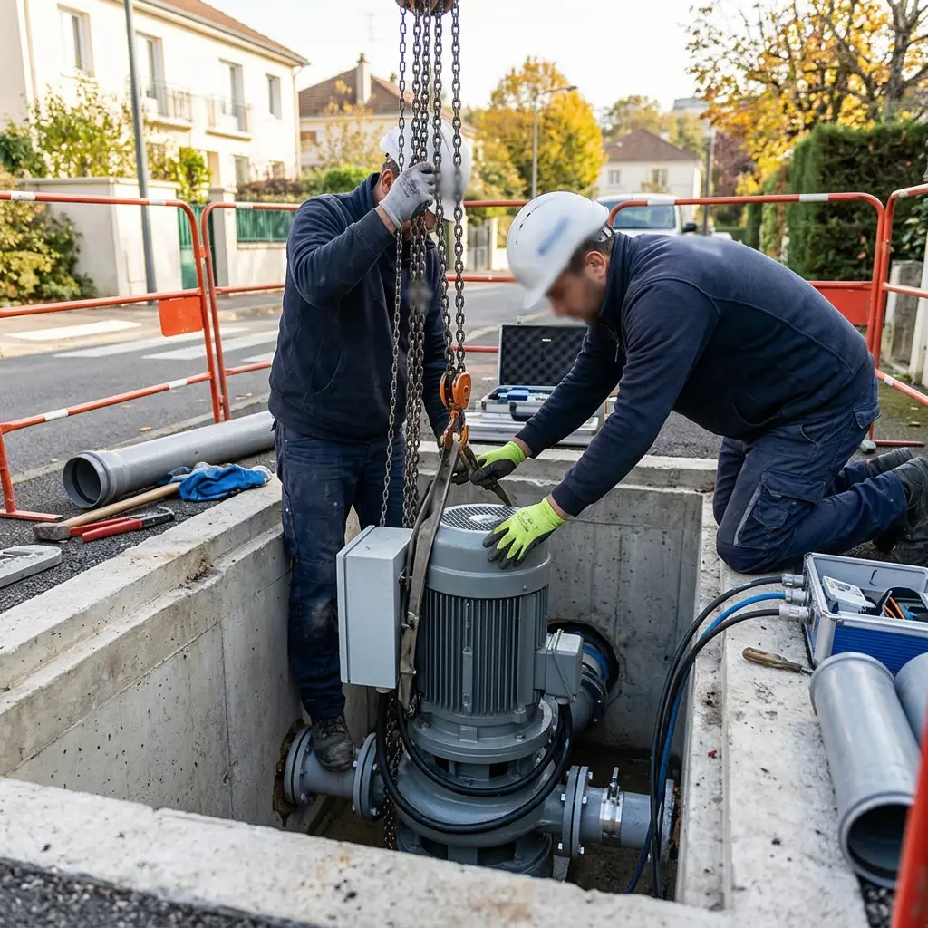 Pompe de relevage eaux usées Meudon (92190)