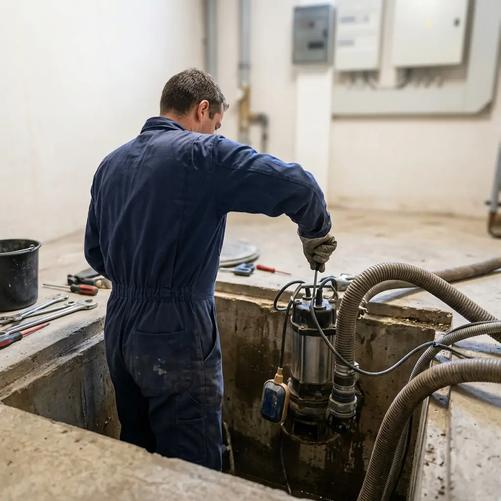 Pompe de relevage eaux usées La Garenne-Colombes (92250)