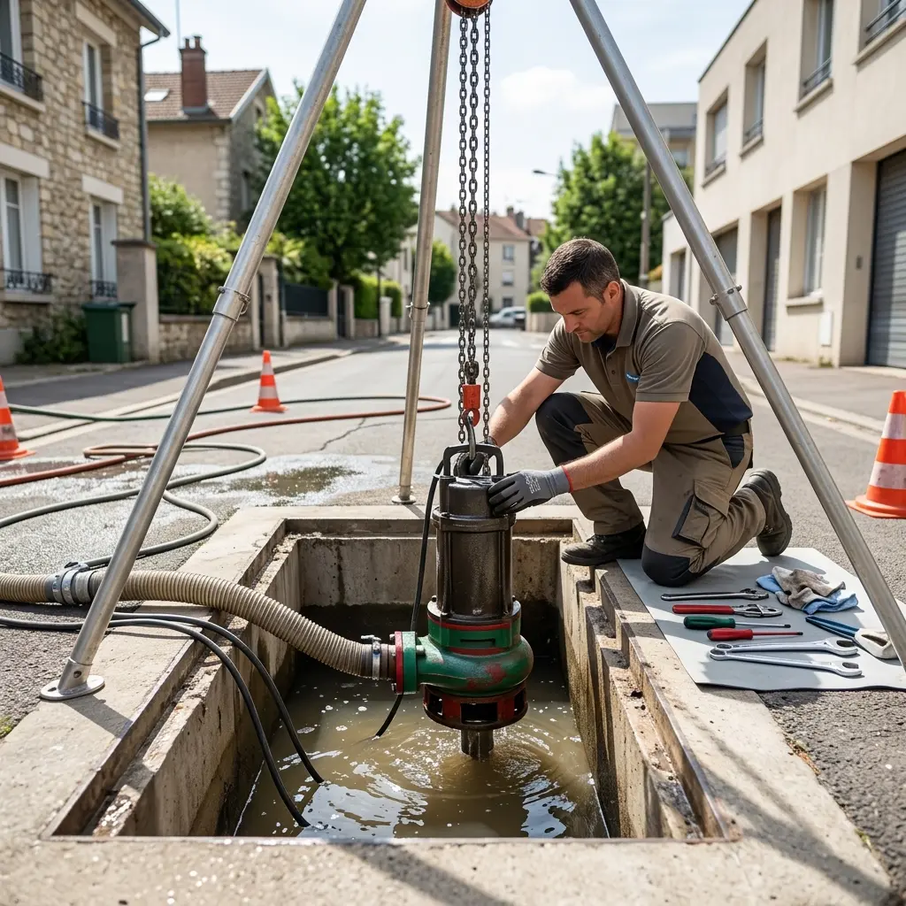 Pompe de relevage eaux usées Fontenay-aux-Roses (92260)