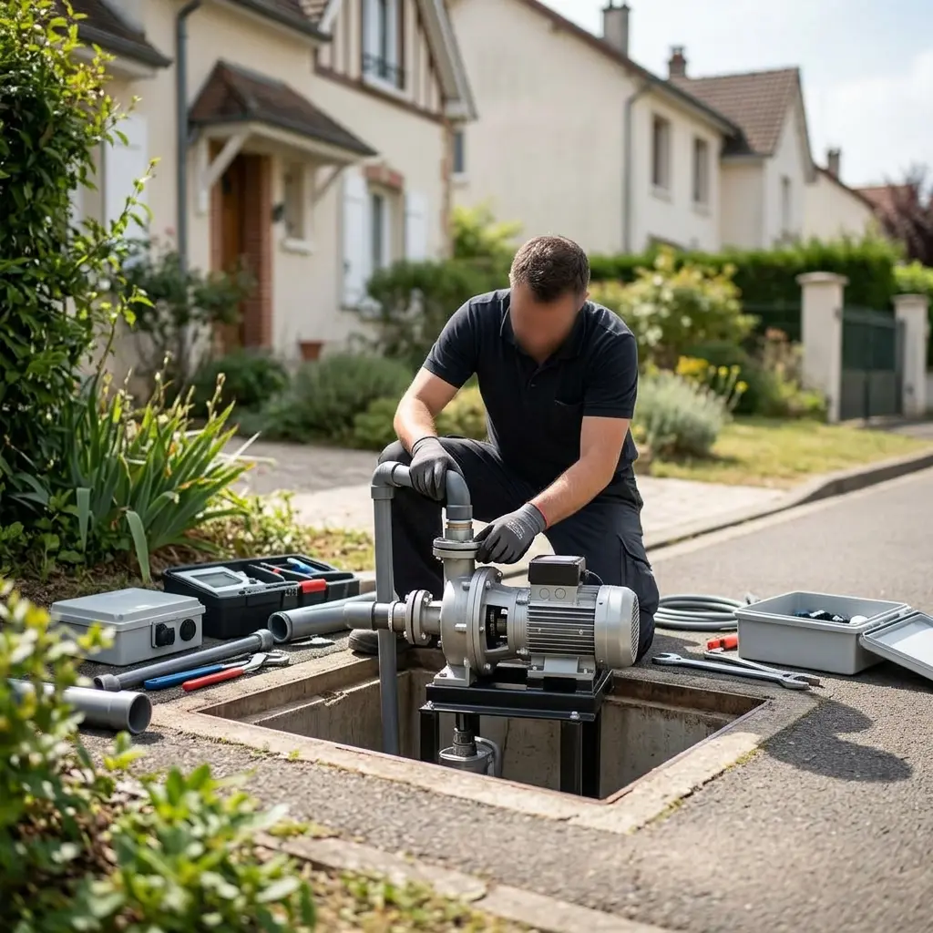 Pompe de relevage eaux usées Sceaux (92330)