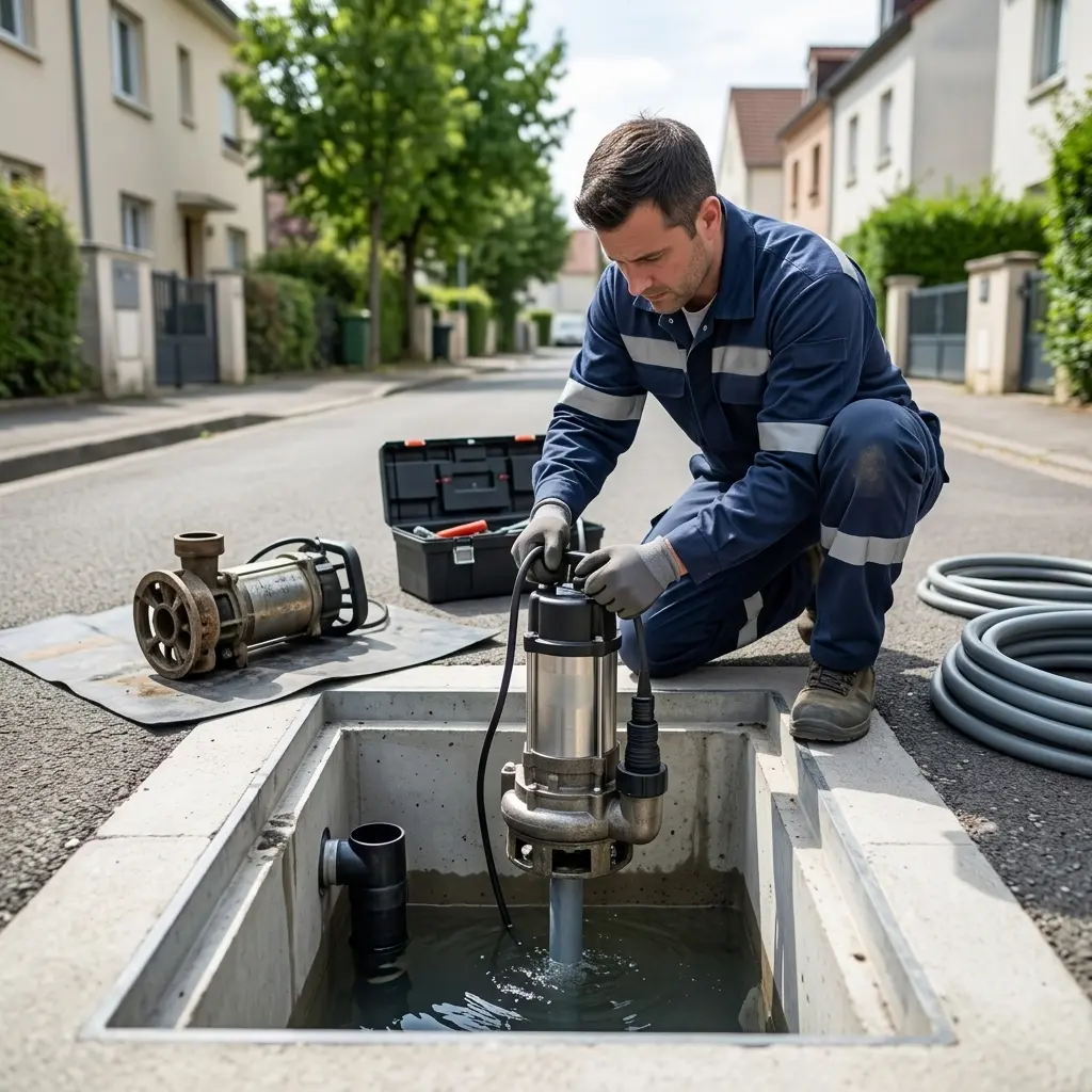 Pompe de relevage eaux usées Puteaux (92800)