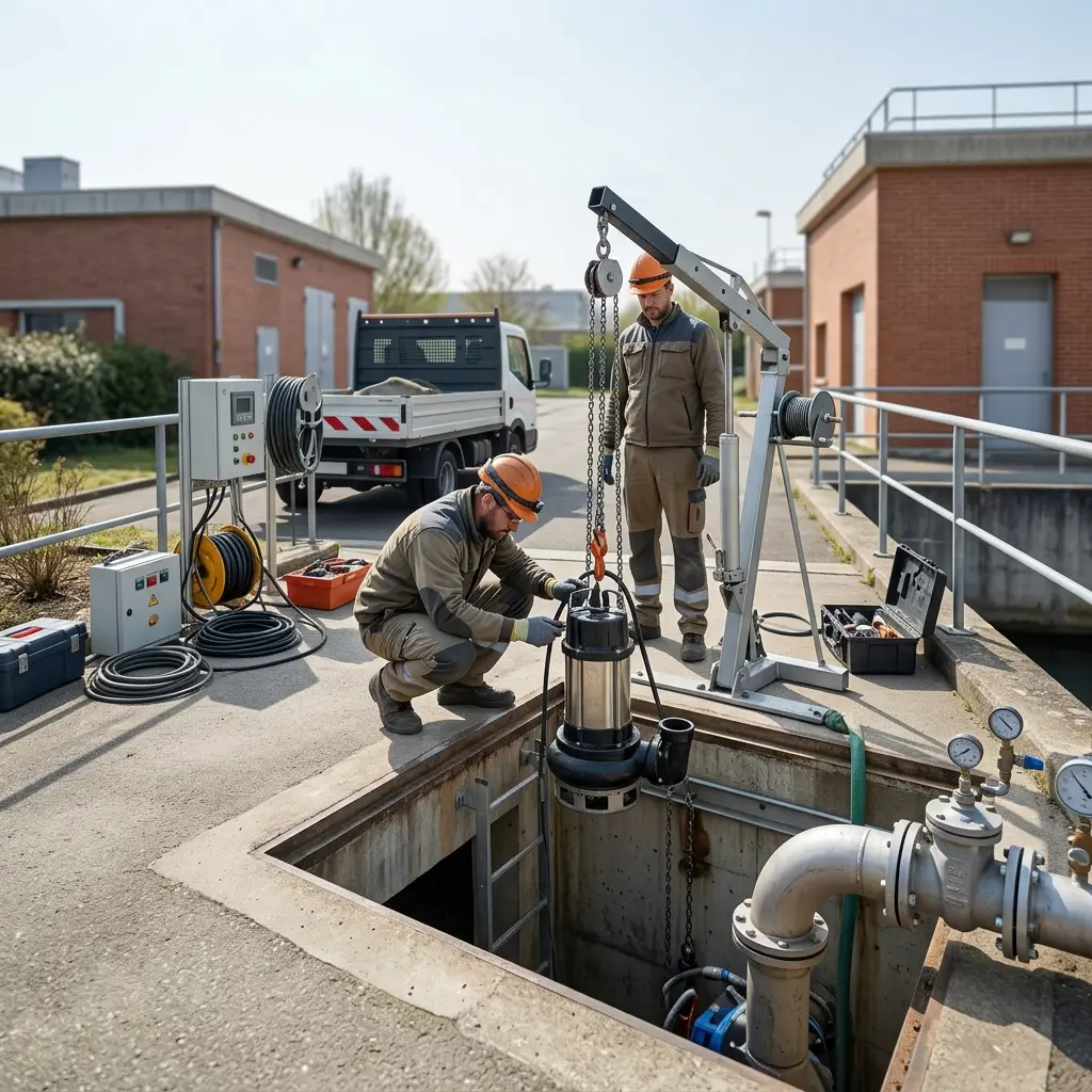 Pompe de relevage eaux usées Bobigny (93000)