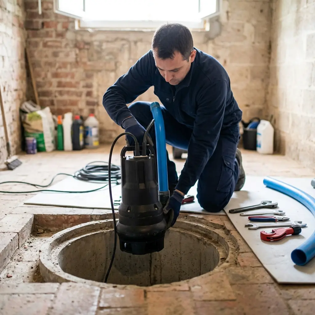 Pompe de relevage eaux usées Montreuil (93100)