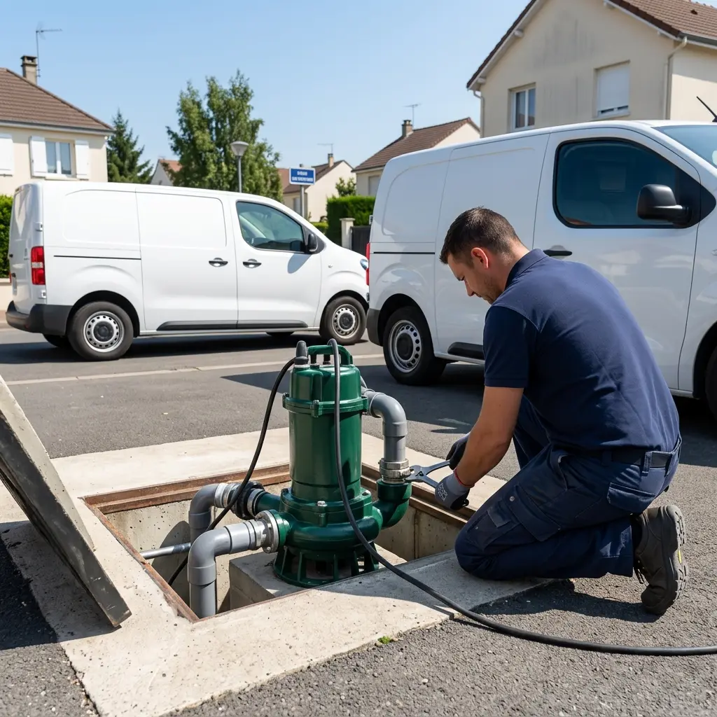 Pompe de relevage eaux usées Pierrefitte-sur-Seine (93380)