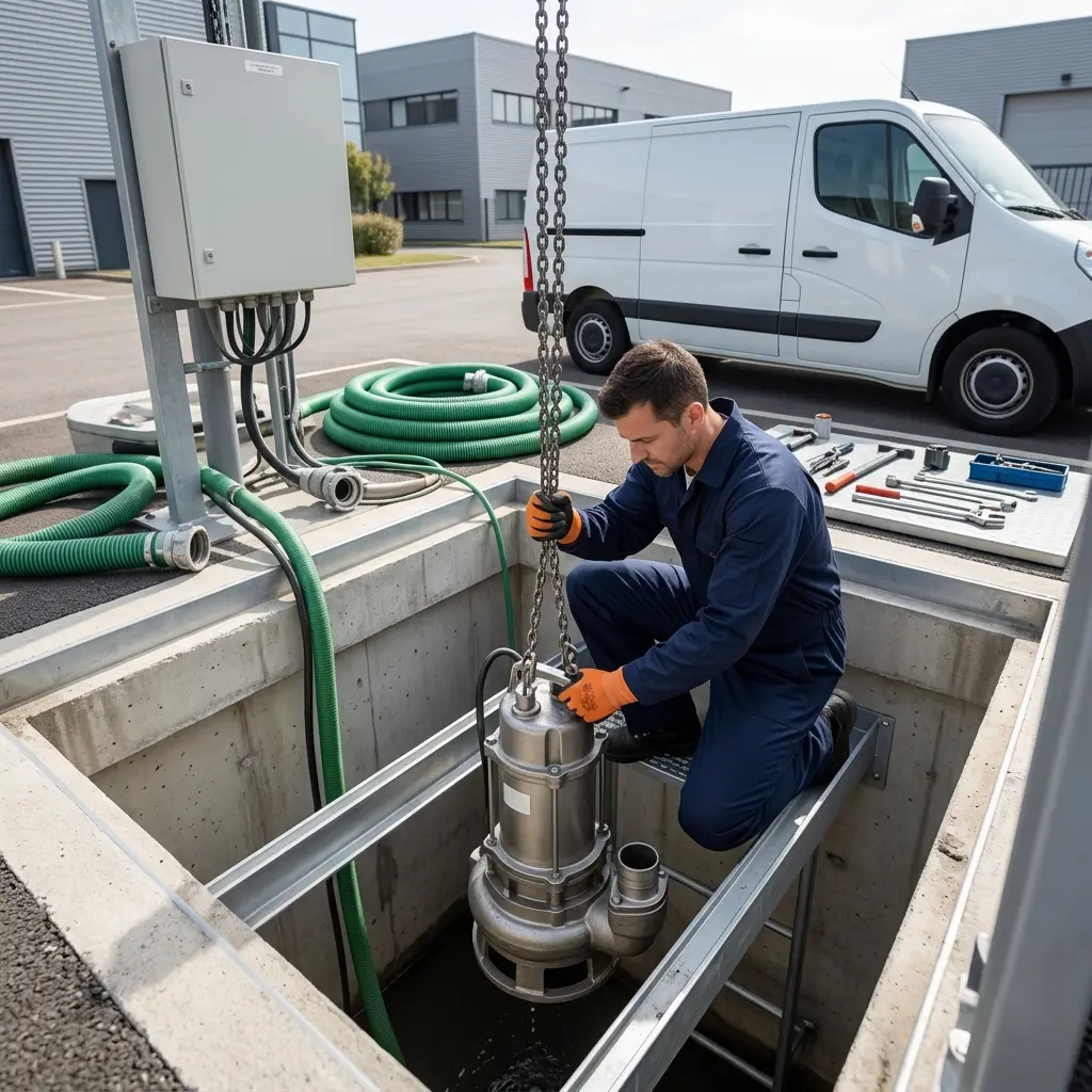 Assurez la pérennité de votre pompe de relevage à Villepinte