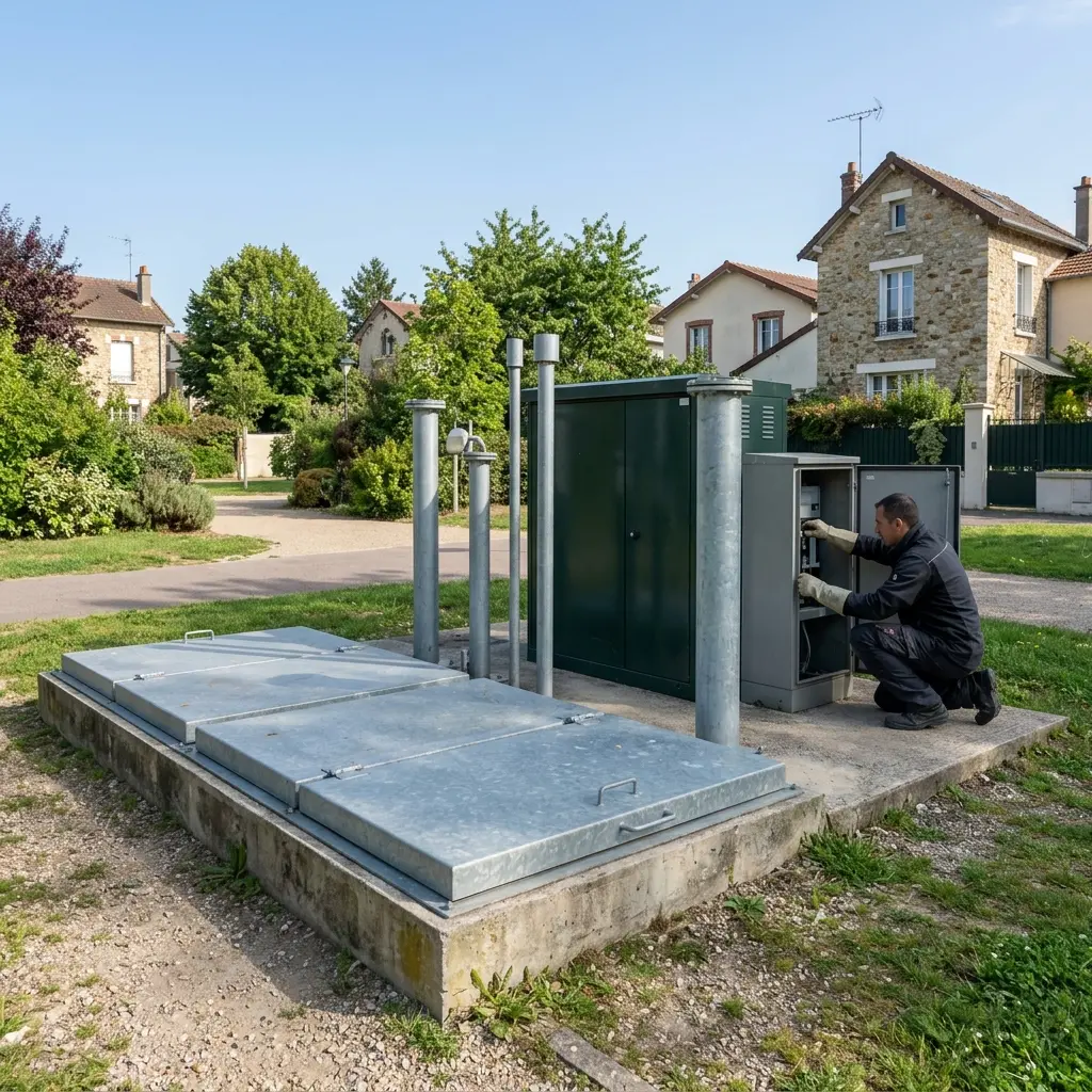 Pompe de relevage eaux usées Gournay-sur-Marne (93460)