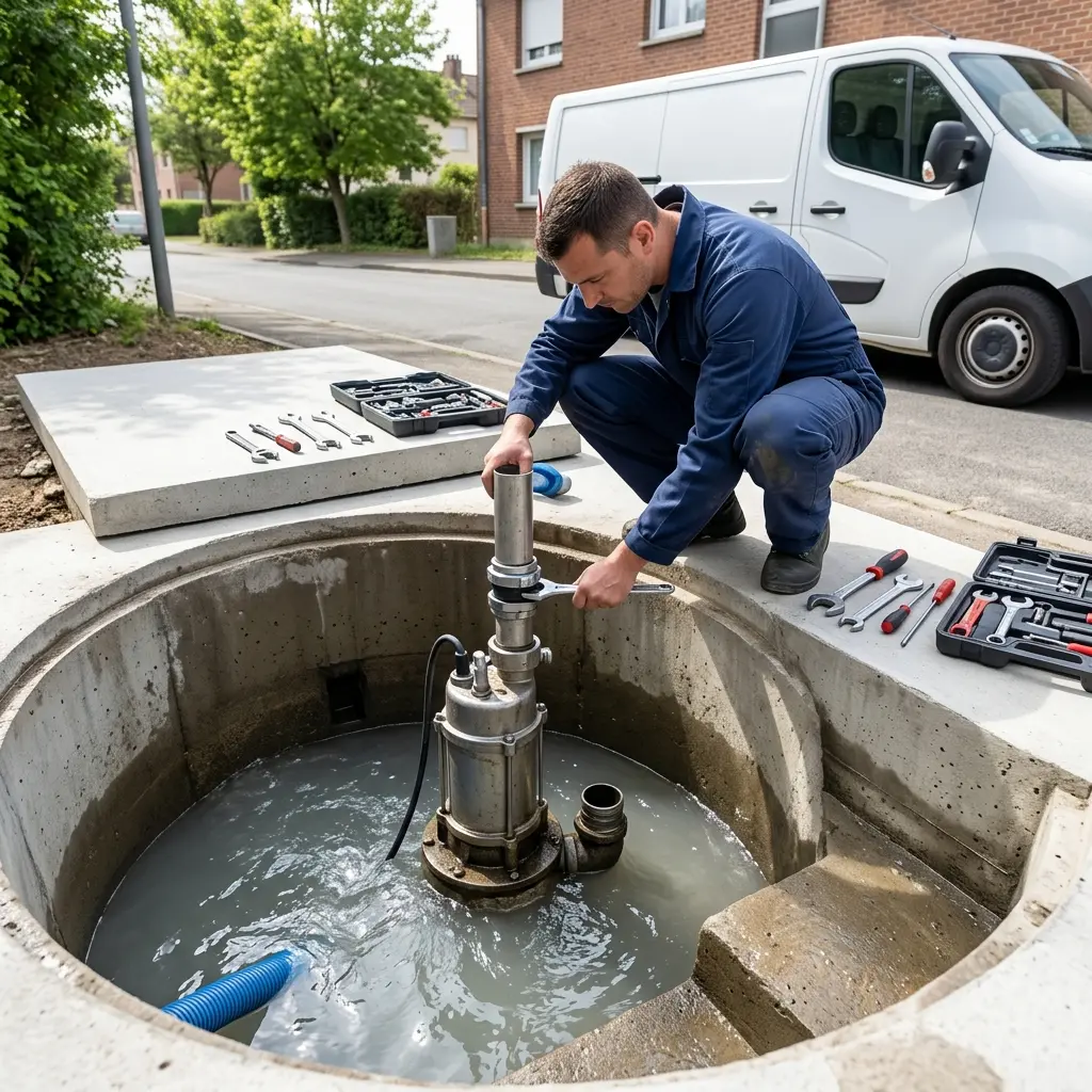 Pompe de relevage eaux usées Aulnay-sous-Bois (93600)