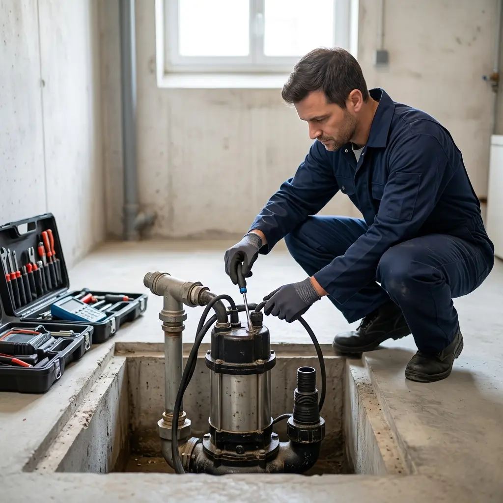 Pompe de relevage eaux usées Drancy (93700)