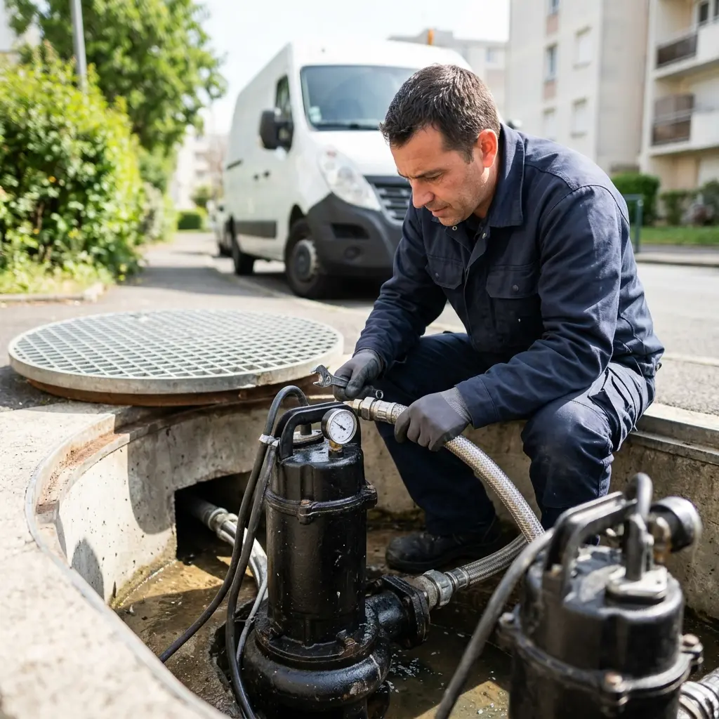 Comment se déroule l'intervention à Cergy ?
