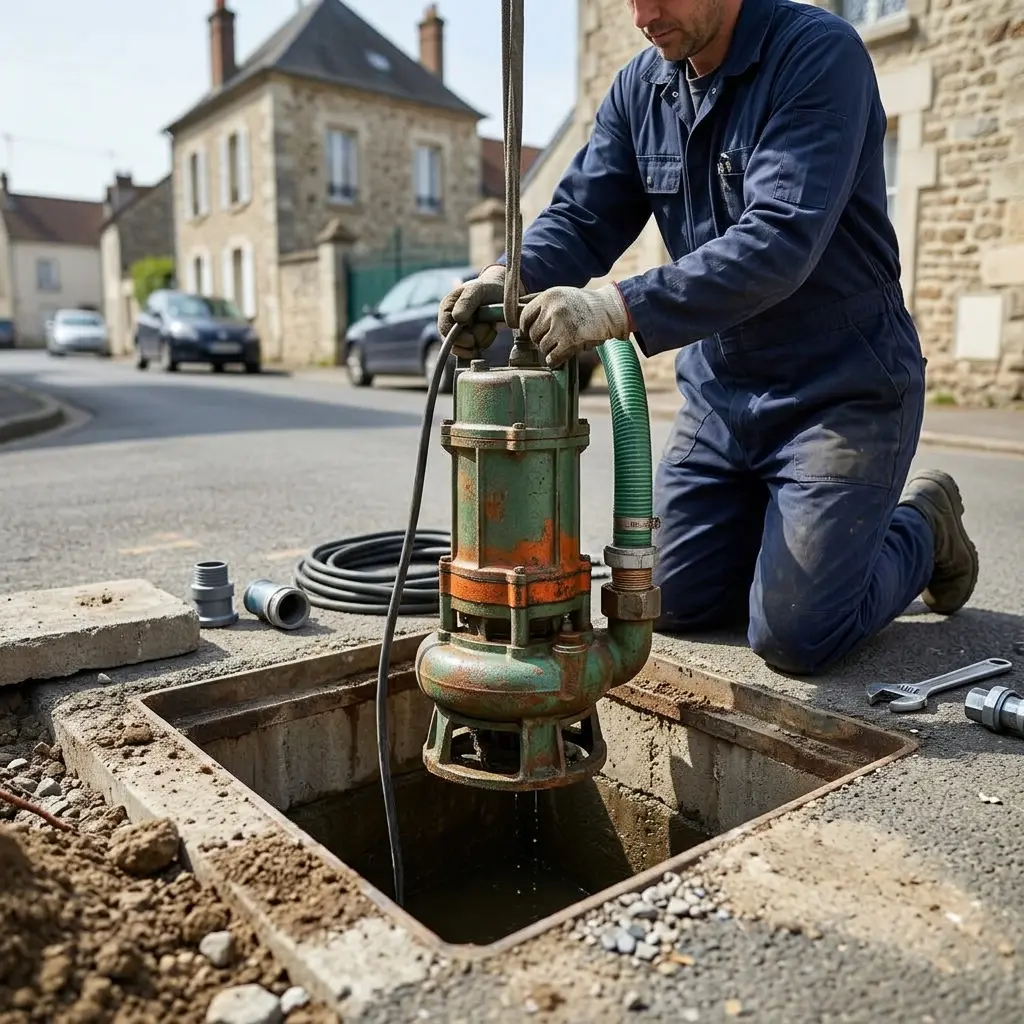 Pompe de relevage eaux usées Taverny (95150)