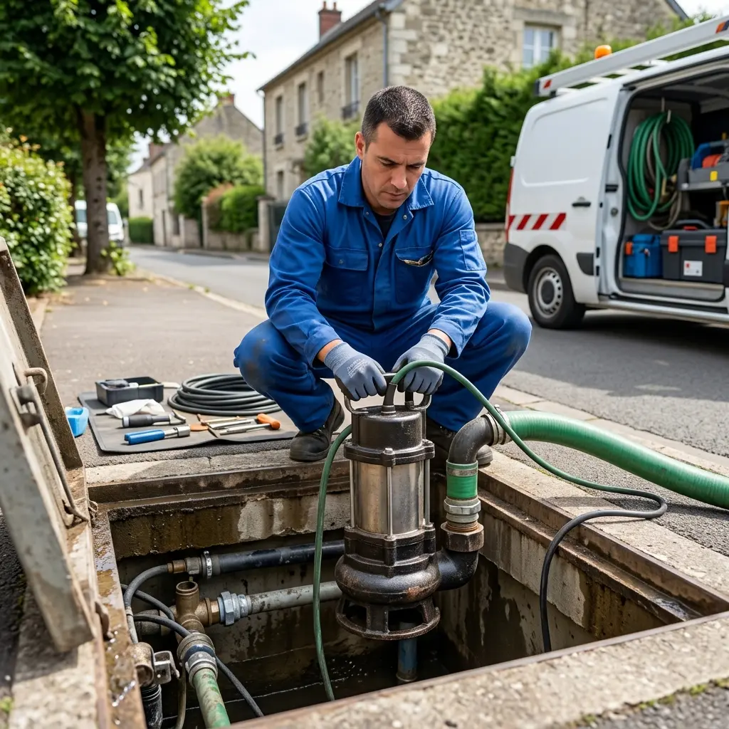 Pompe de relevage eaux usées Beaumont-sur-Oise (95260)