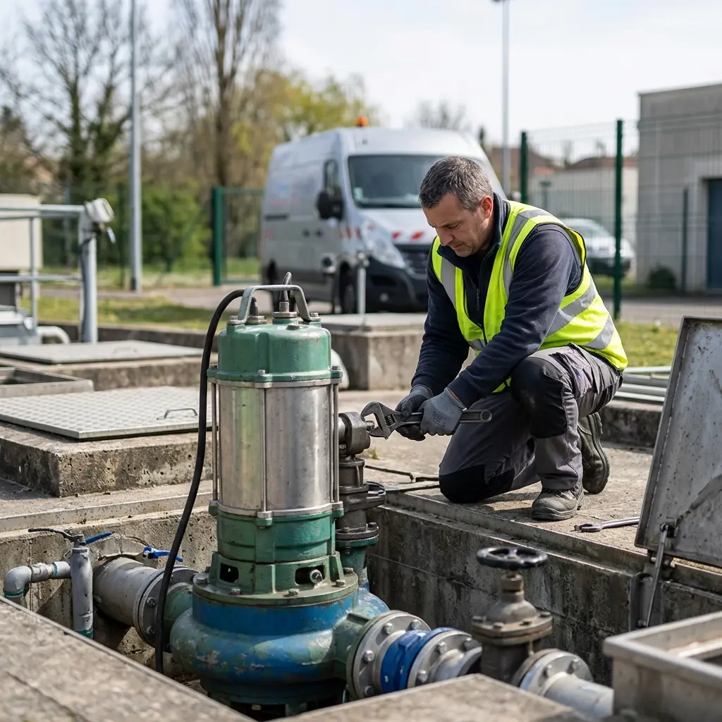 Pompe de relevage eaux usées Ennery (95300)