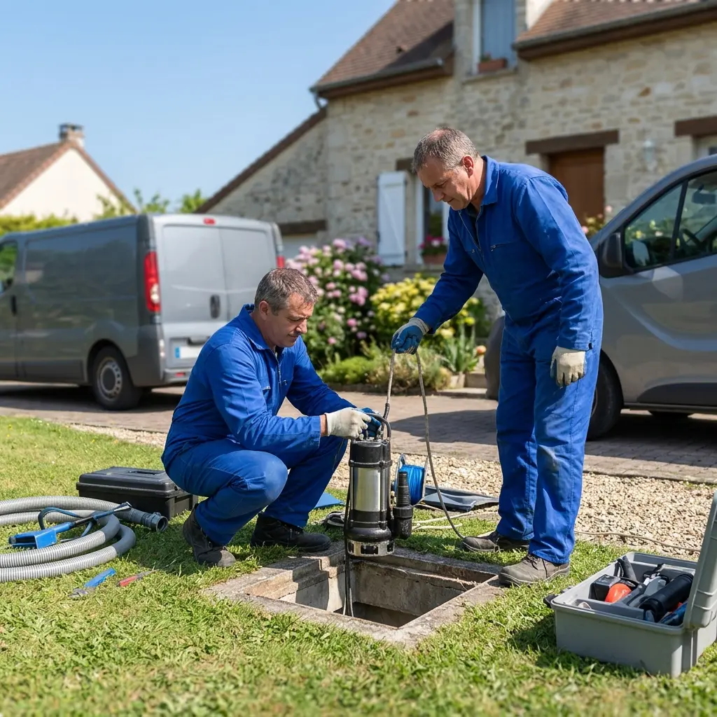 Pompe de relevage eaux usées Pontoise (95300)