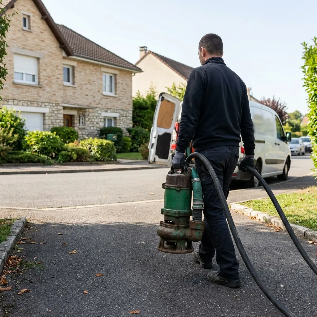 Notre approche technique pour une pompe de relevage indépendante à Domont