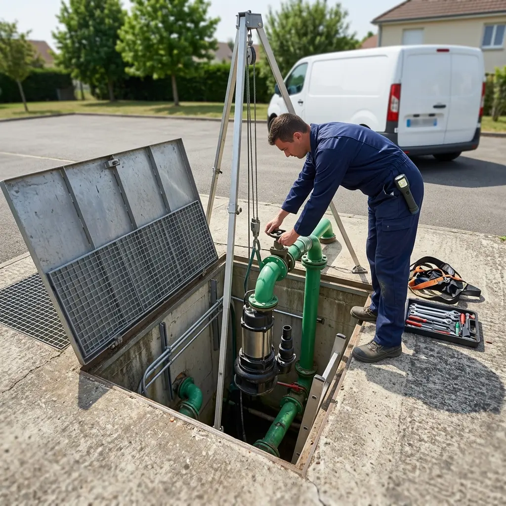 Pourquoi choisir notre service de pompe de relevage à Écouen