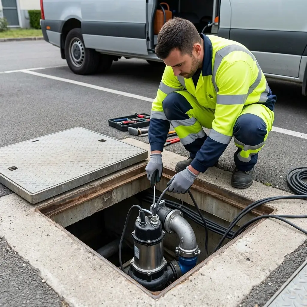 Pompe de relevage eaux usées Ézanville (95460)