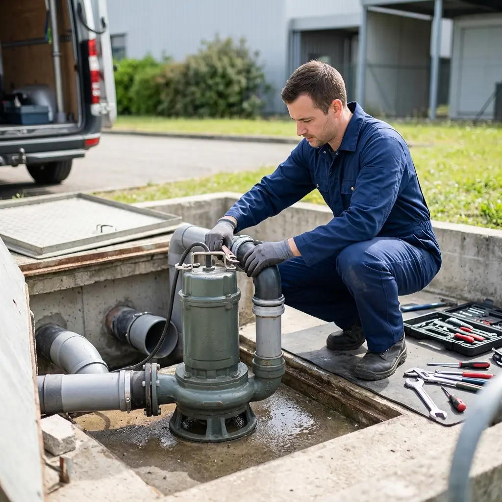 Pompe de relevage eaux usées Survilliers (95470)