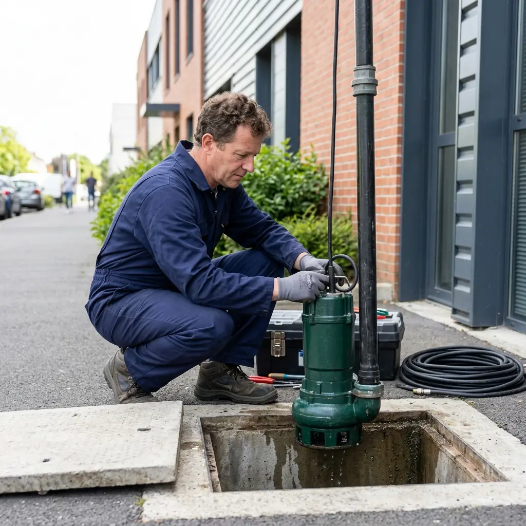 Pompe de relevage eaux usées Osny (95520)