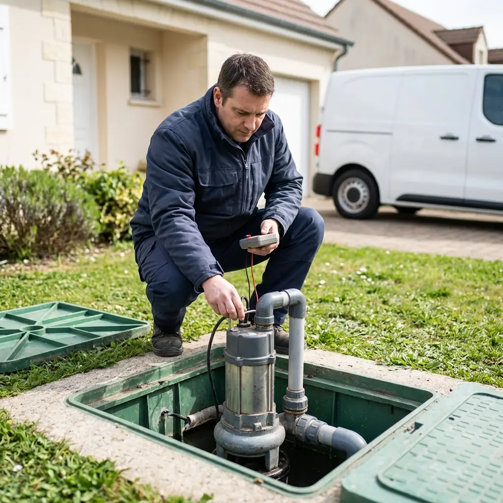 Pompe de relevage eaux usées Mériel (95630)