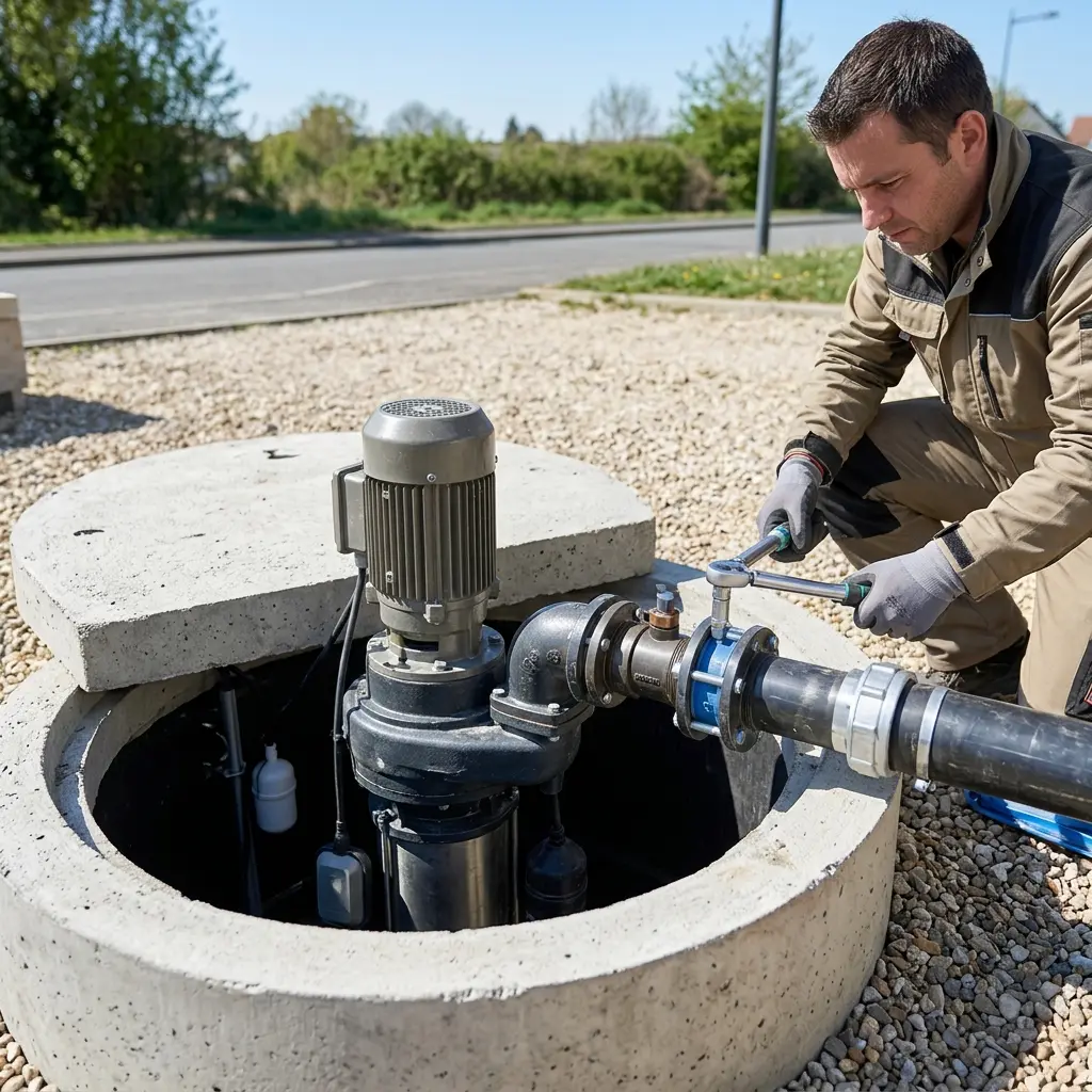 Installation, dépannage et entretien de votre pompe de relevage