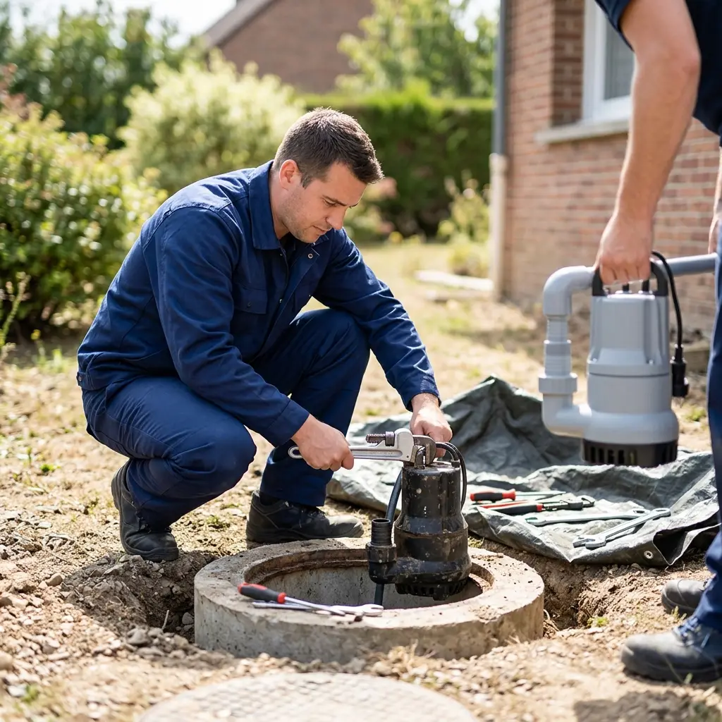 Expertise en remplacement pompe de relevage à Bazancourt